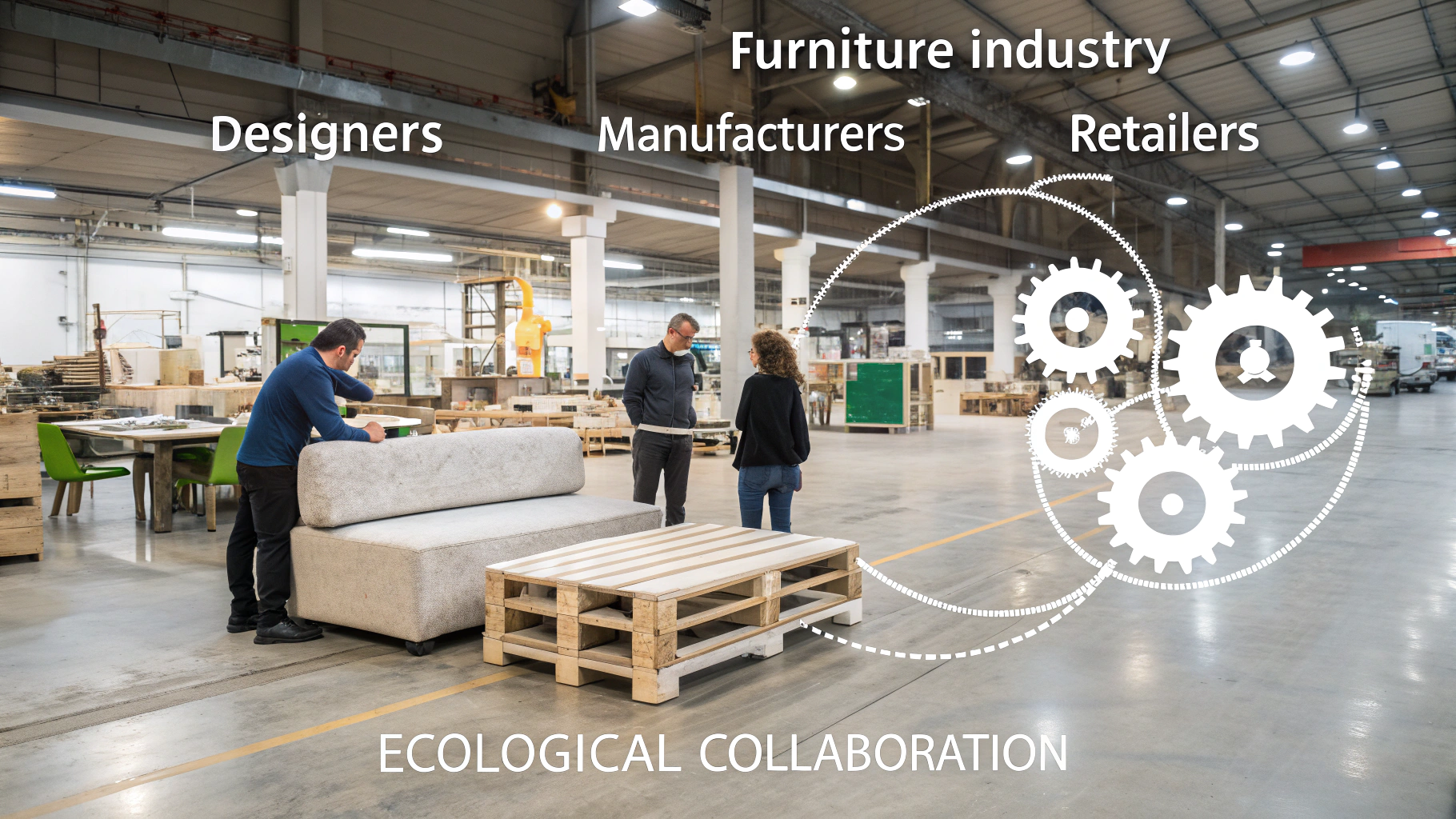Collaboration in the furniture industry with designers, manufacturers, and retailers