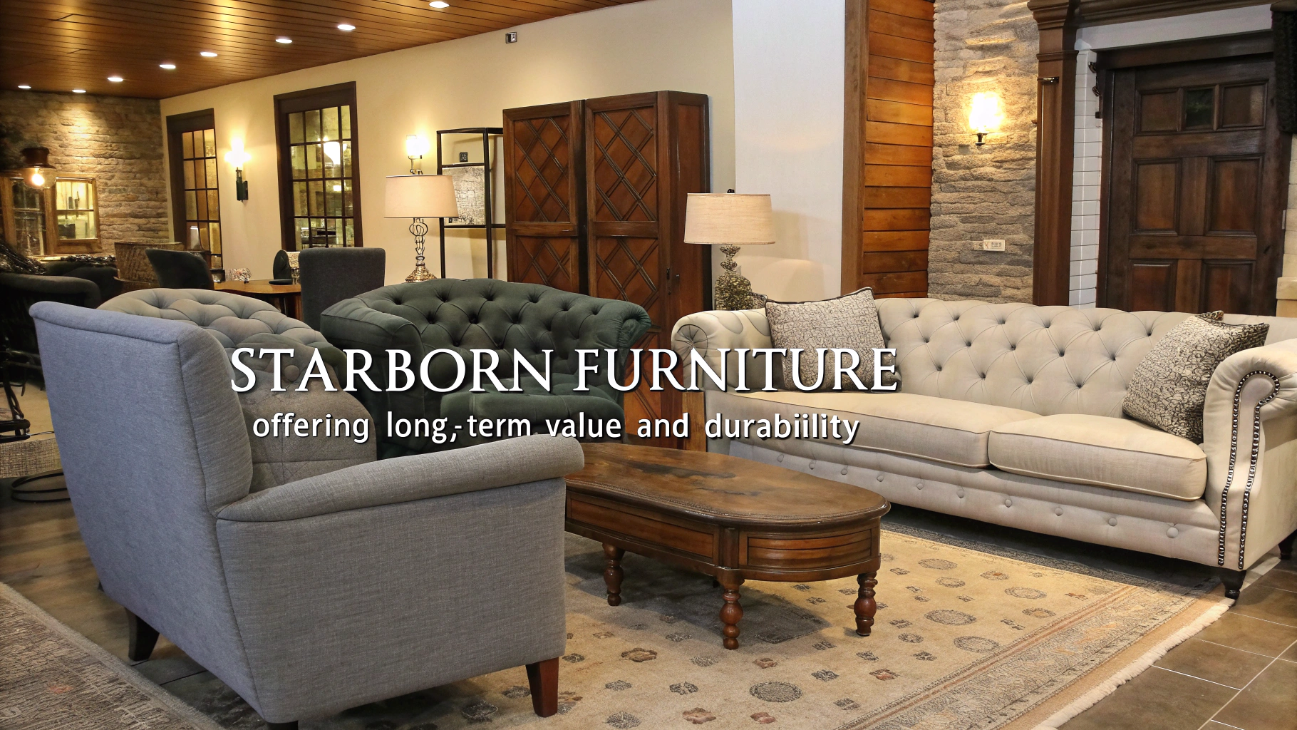 Stylish upholstery furniture in a cozy setting, showcasing quality and comfort.
