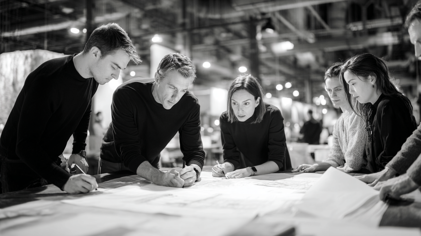 designers creating upholstery furniture concepts