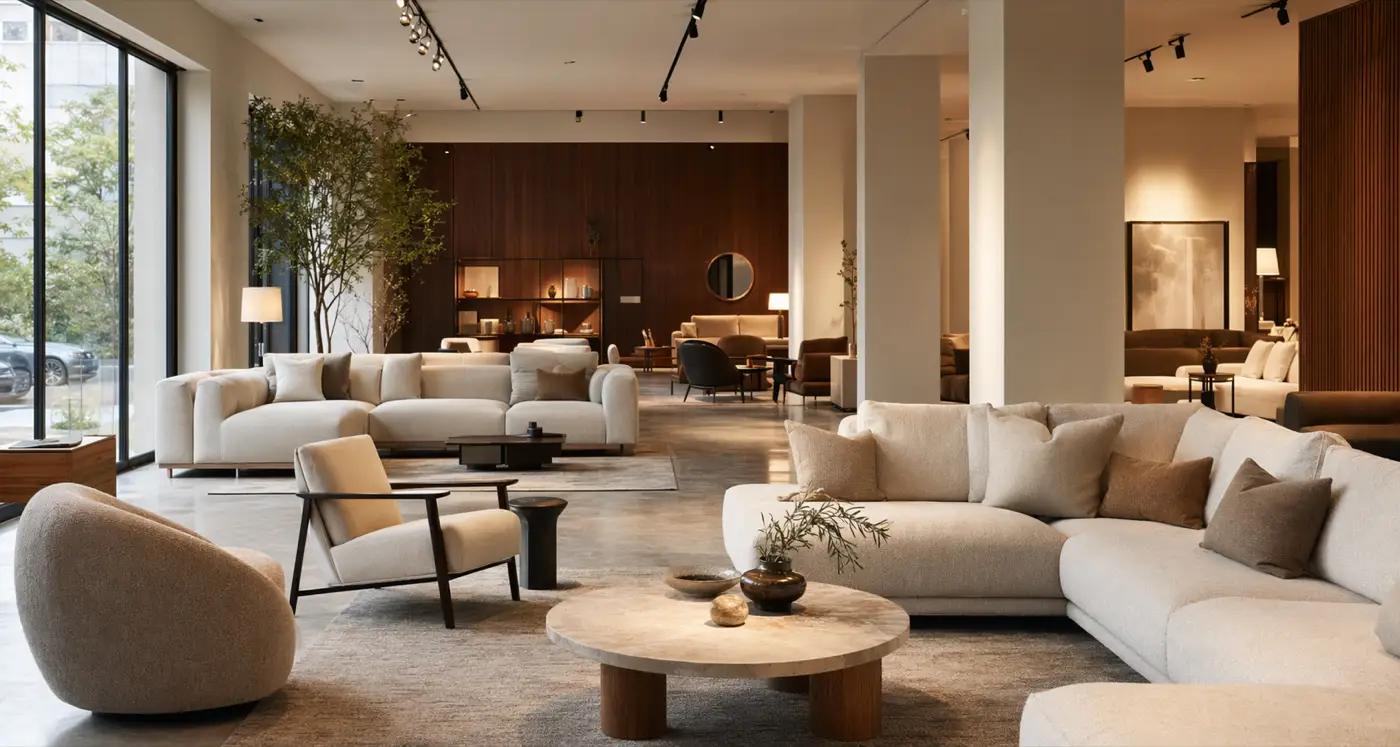 Starborn retail environment and product presentation