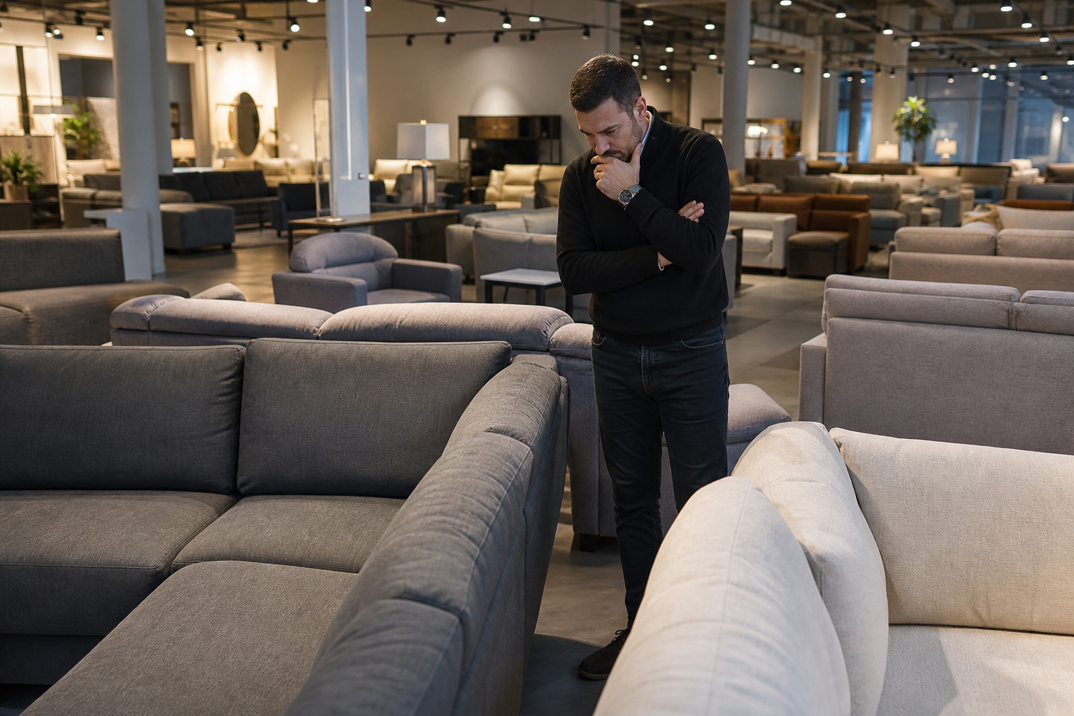independent furniture retailer reading local market signals