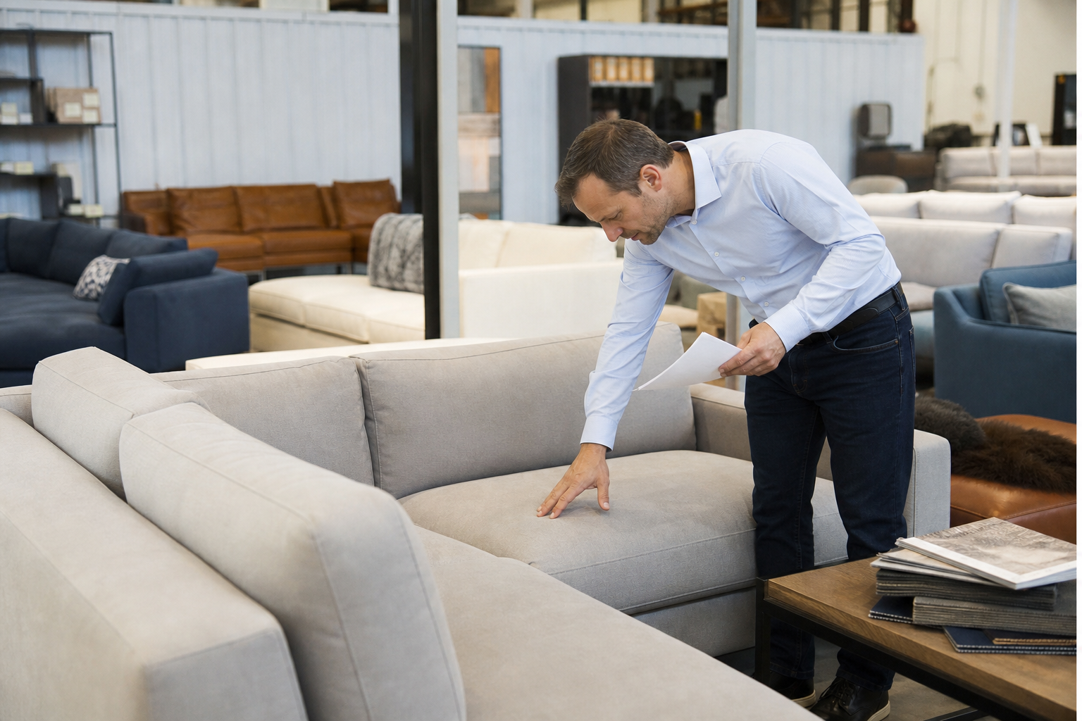 independent furniture retailer reading local market signals