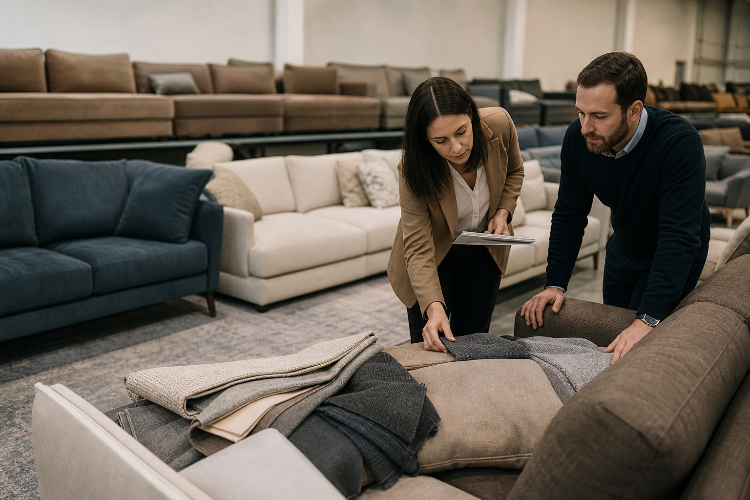 Where can furniture retailers get useful customer feedback before buying? for independent furniture retailers