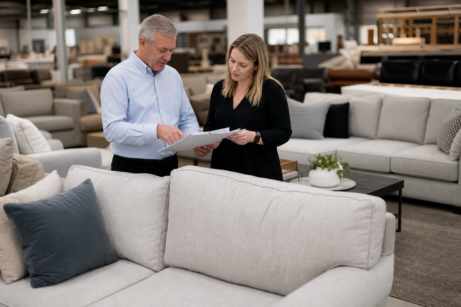 independent furniture retailer reading local market signals