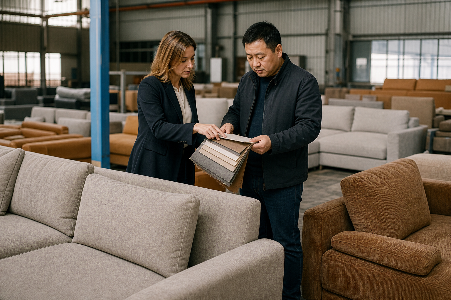 How much confidence should a retailer have before buying stock? for independent furniture retailers