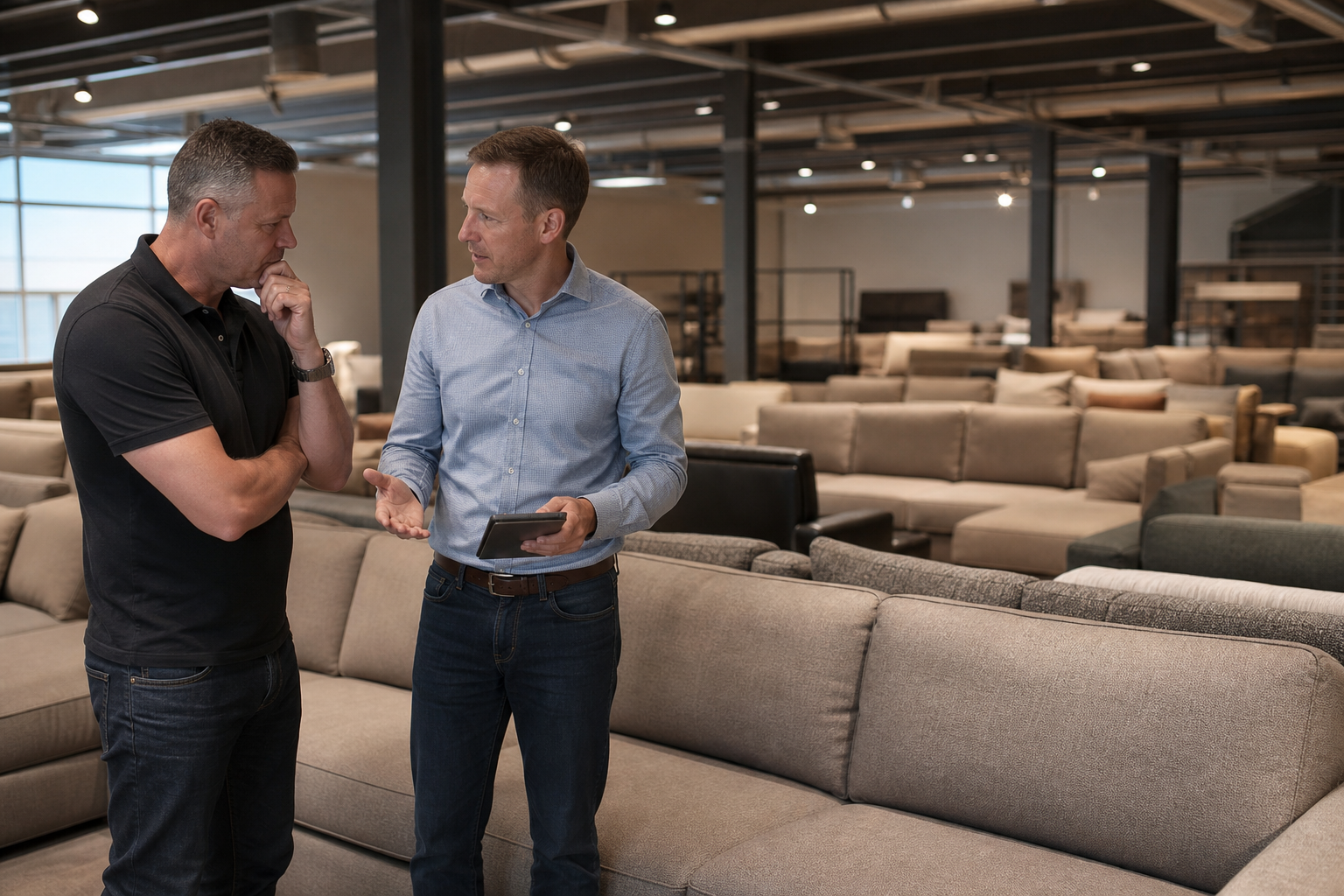independent furniture retailer reading local market signals