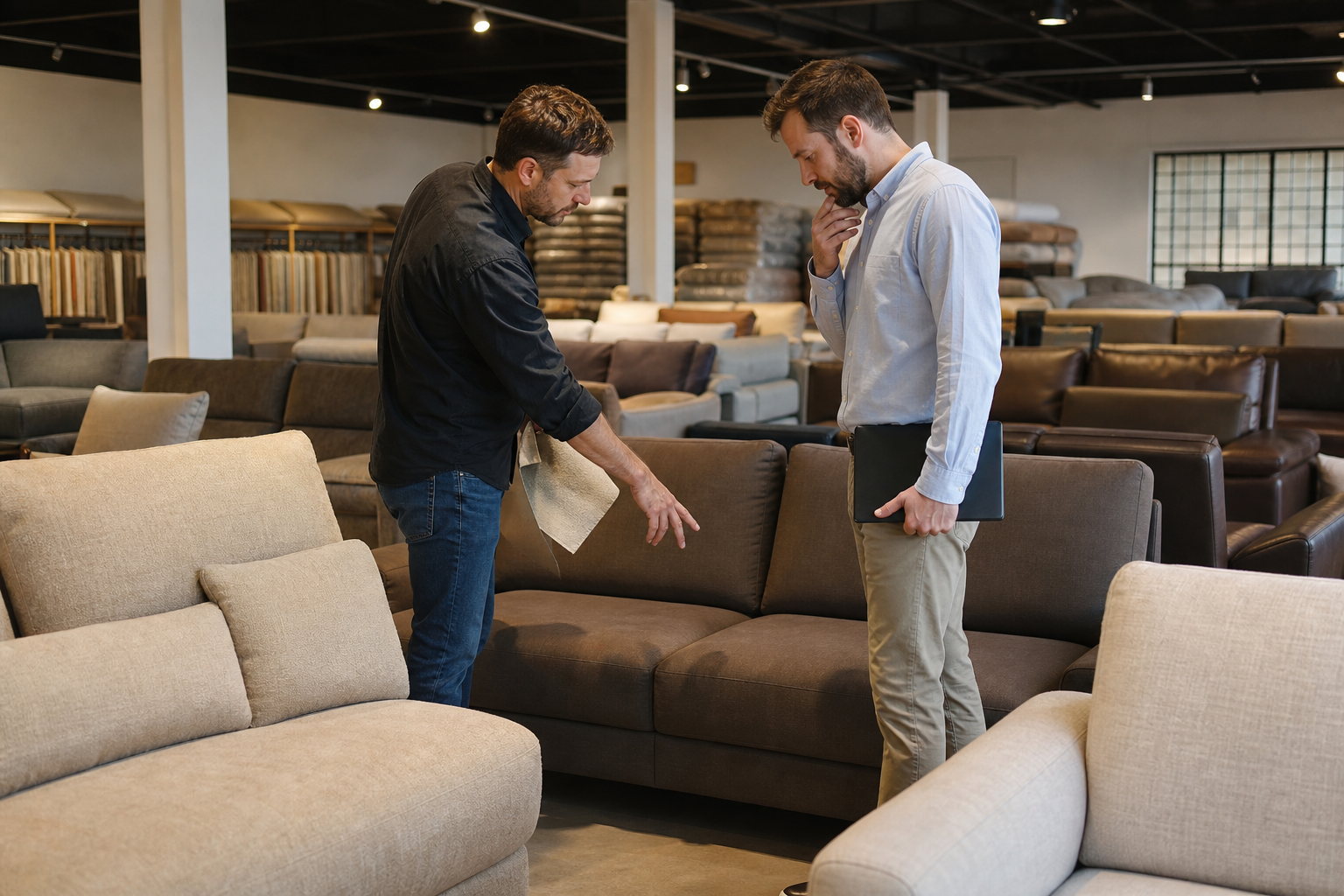 Fabric Choice And Custom Options Need Control? for independent furniture retailers