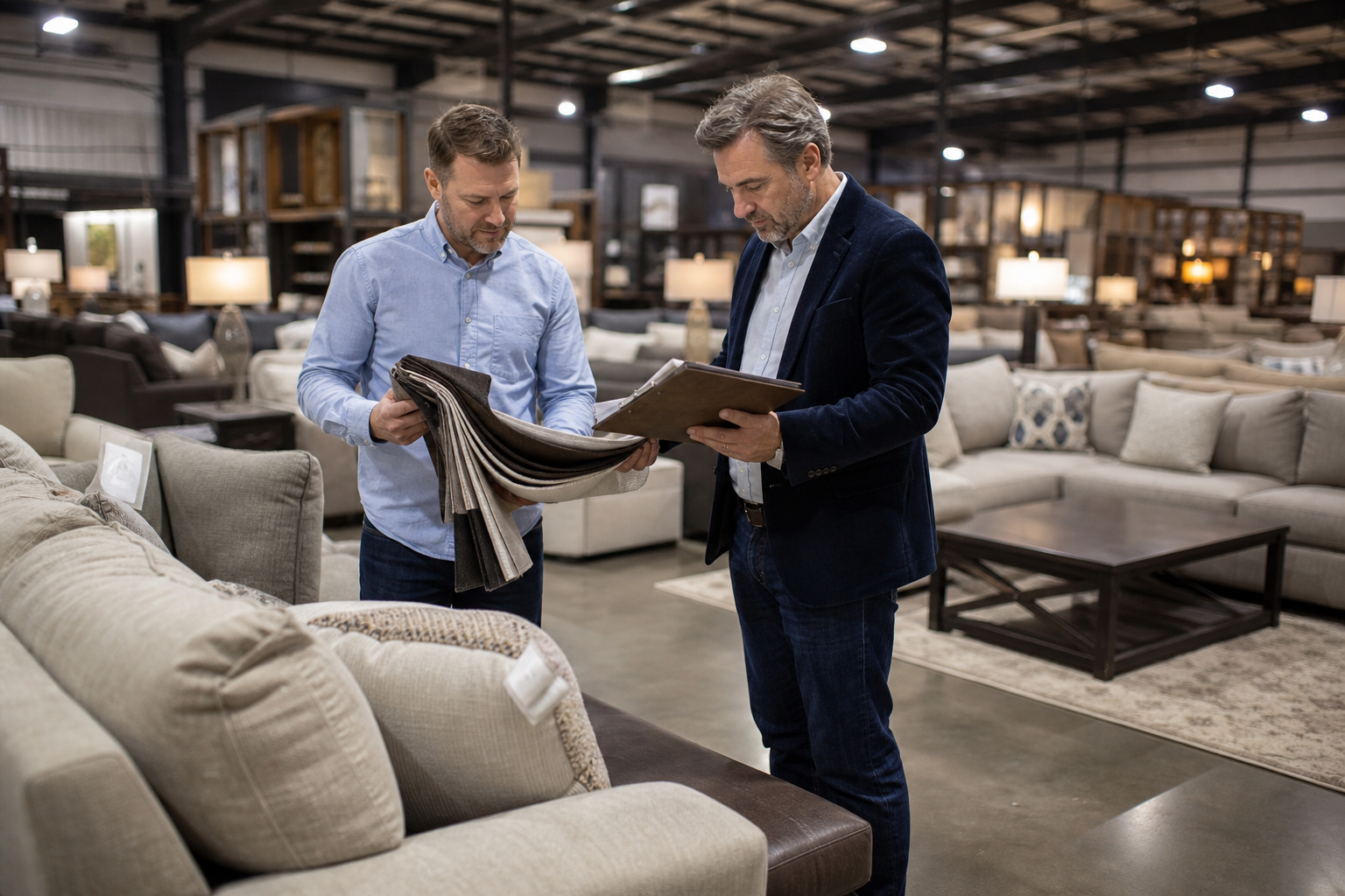 independent furniture retailer reading local market signals