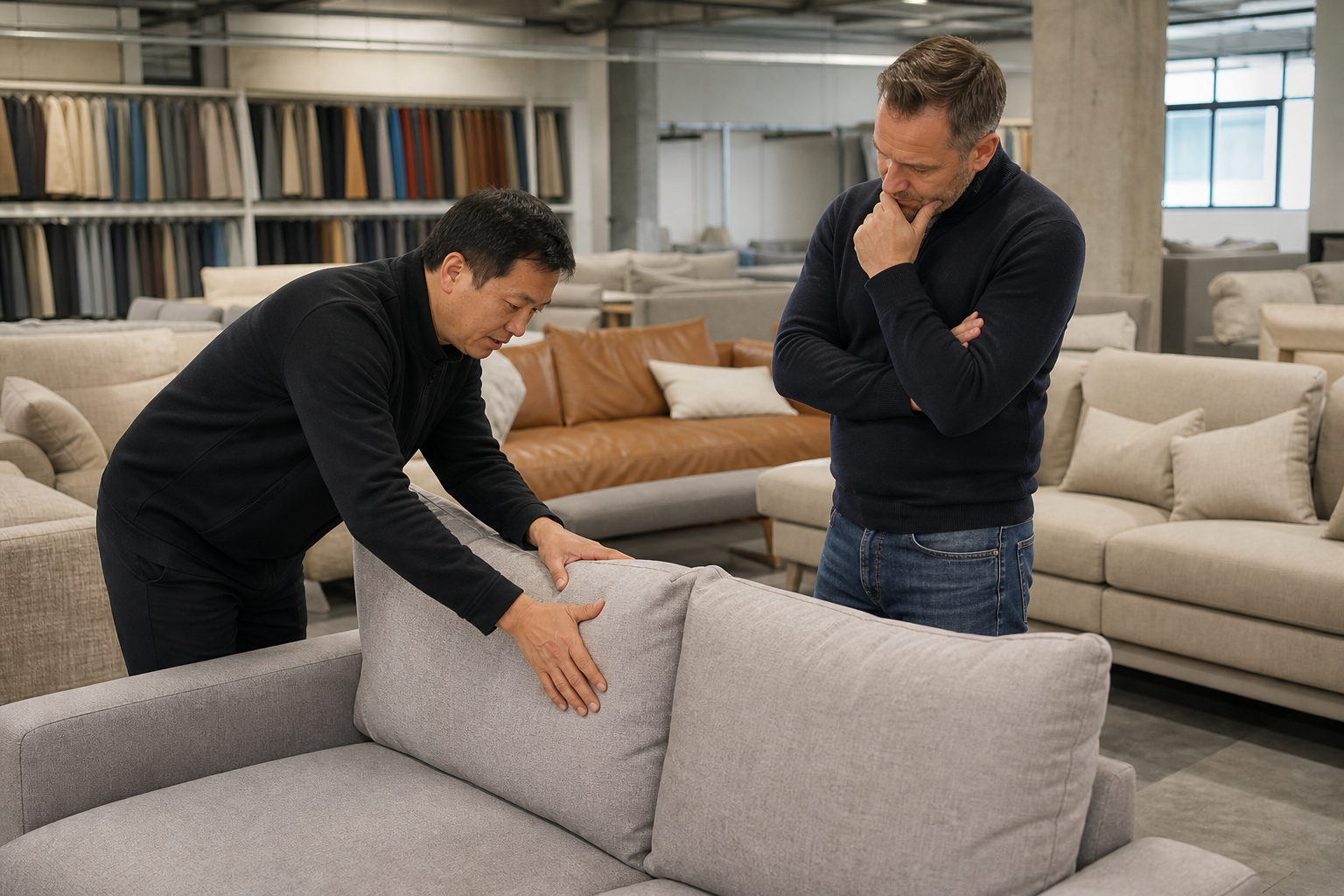 StarbornHub local customer feedback sofa sourcing