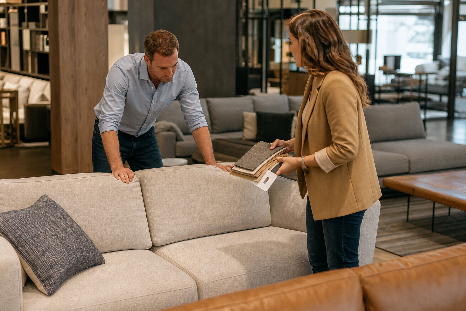 independent furniture retailers sofa buying risk