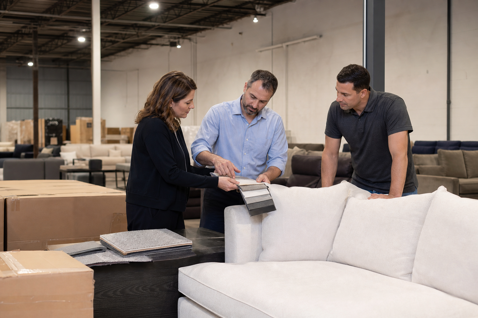 independent furniture retailer local customer feedback