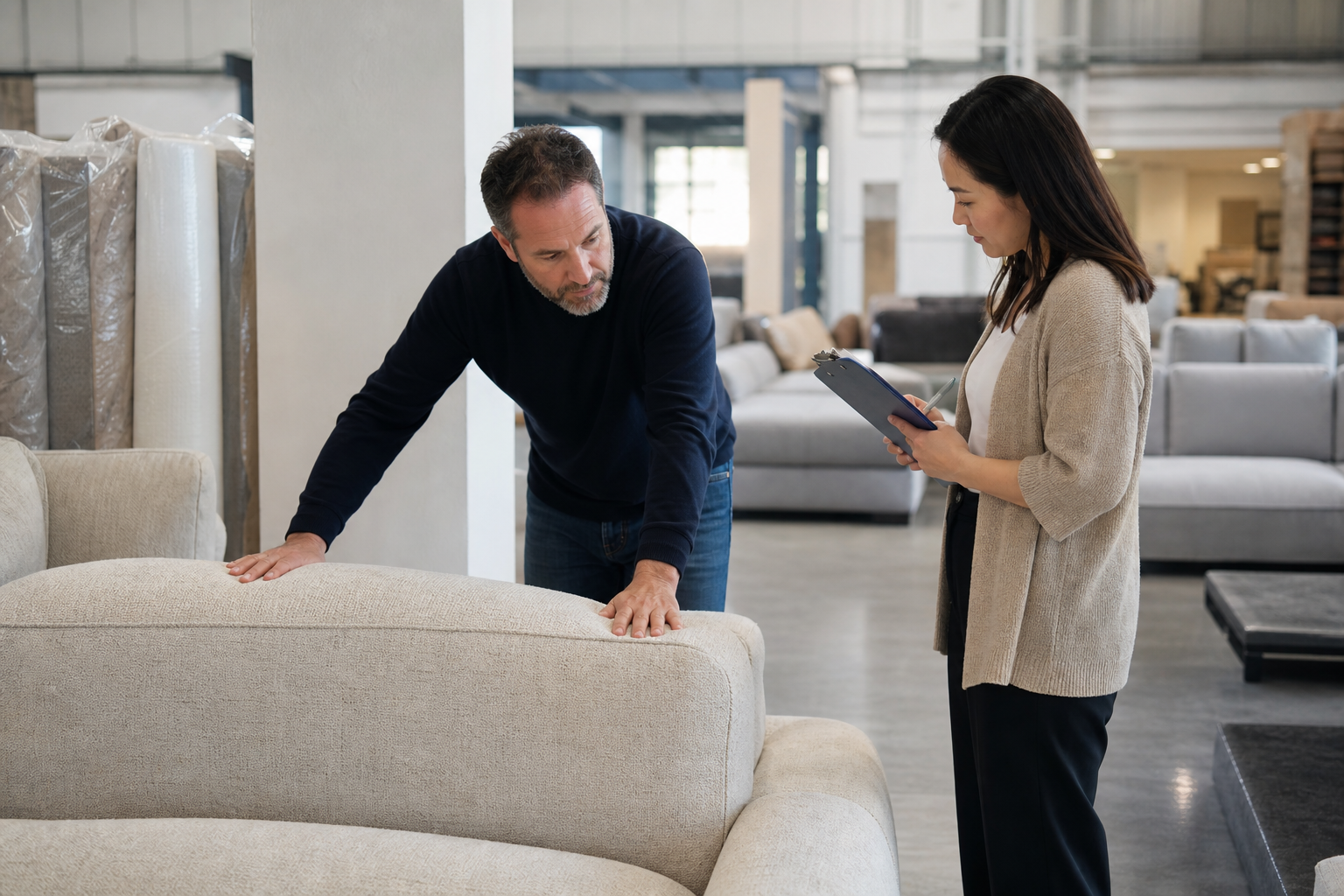 StarbornHub local customer feedback sofa sourcing