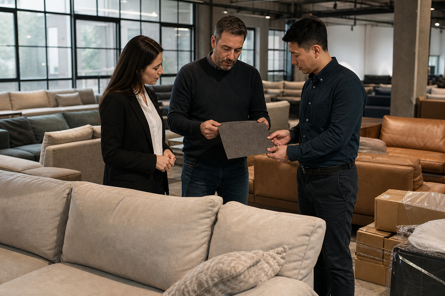 StarbornHub local customer feedback sofa sourcing