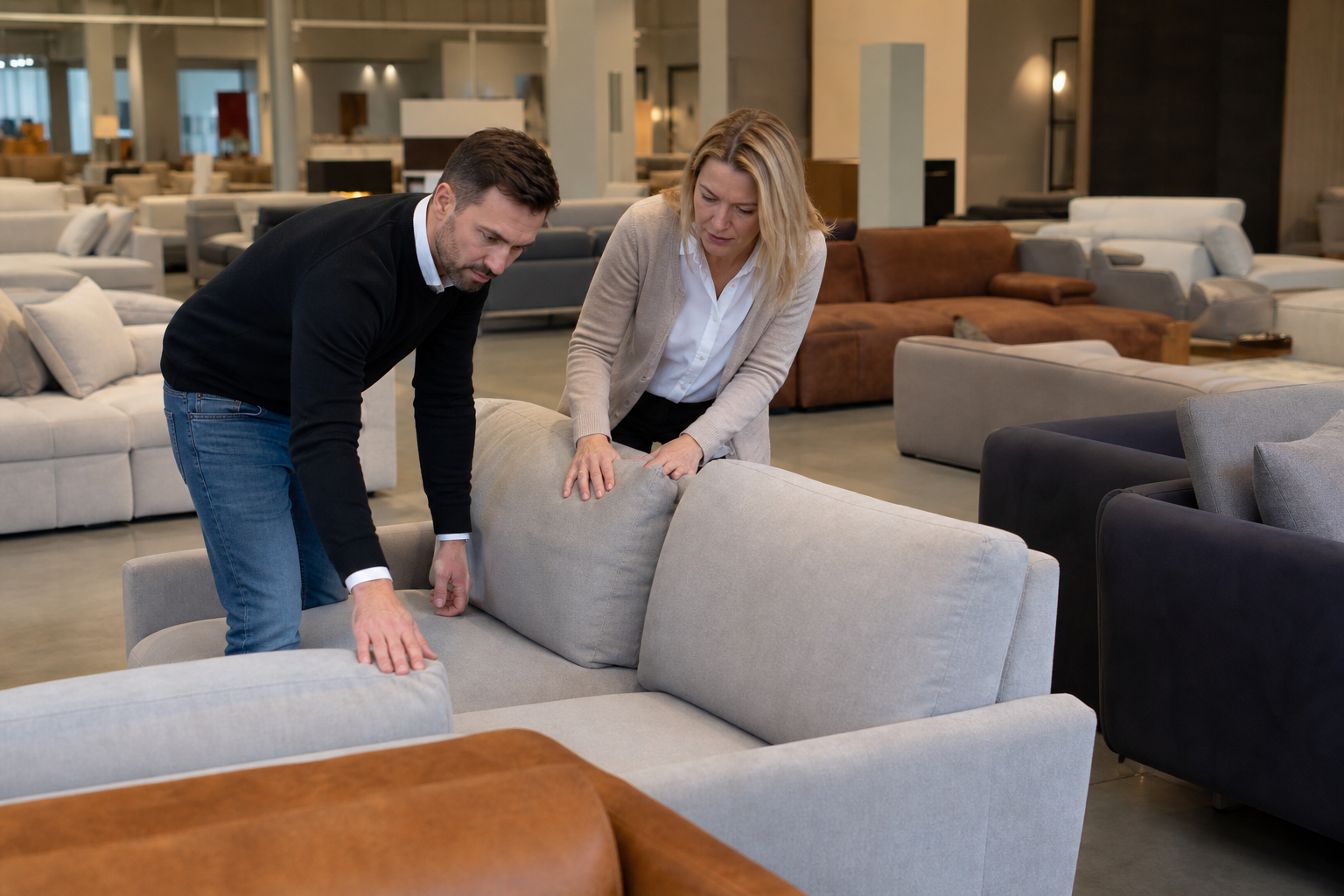 independent furniture retailers sofa buying risk