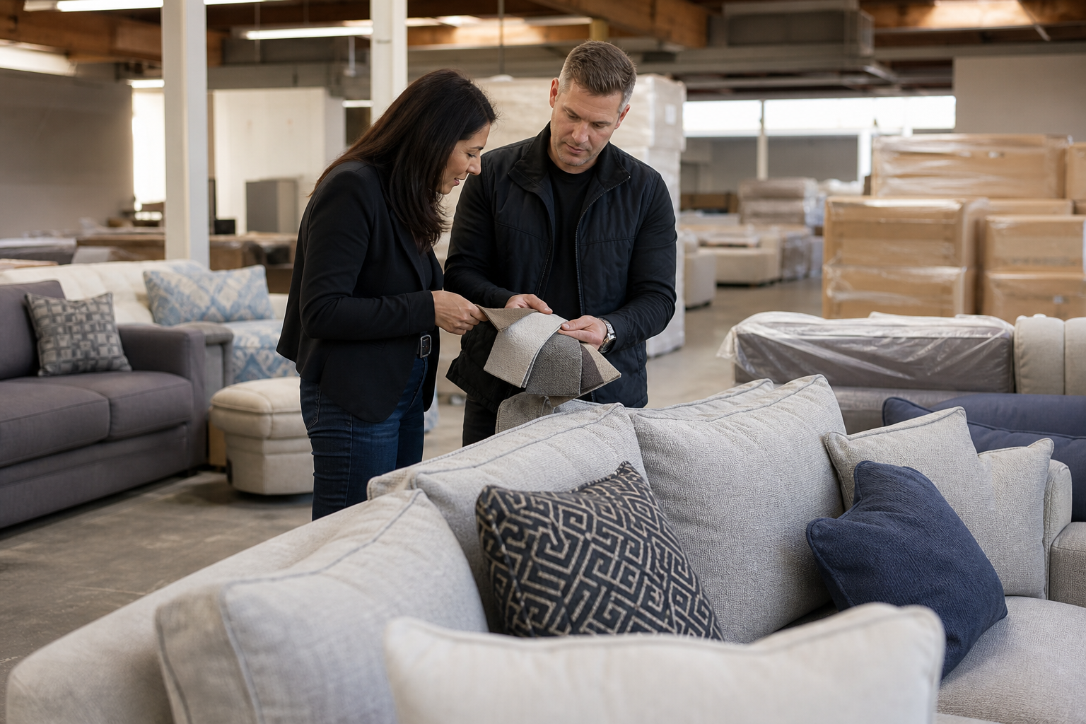 independent furniture retailer local customer feedback
