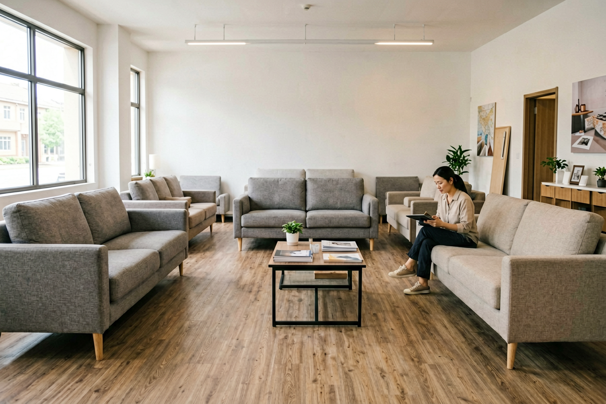 independent furniture retailers sofa buying risk