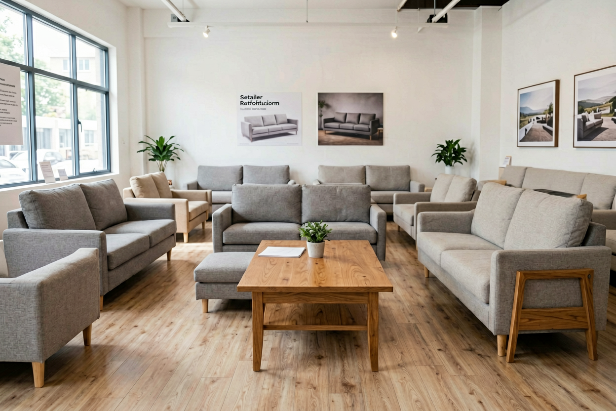 independent furniture retailer local customer feedback