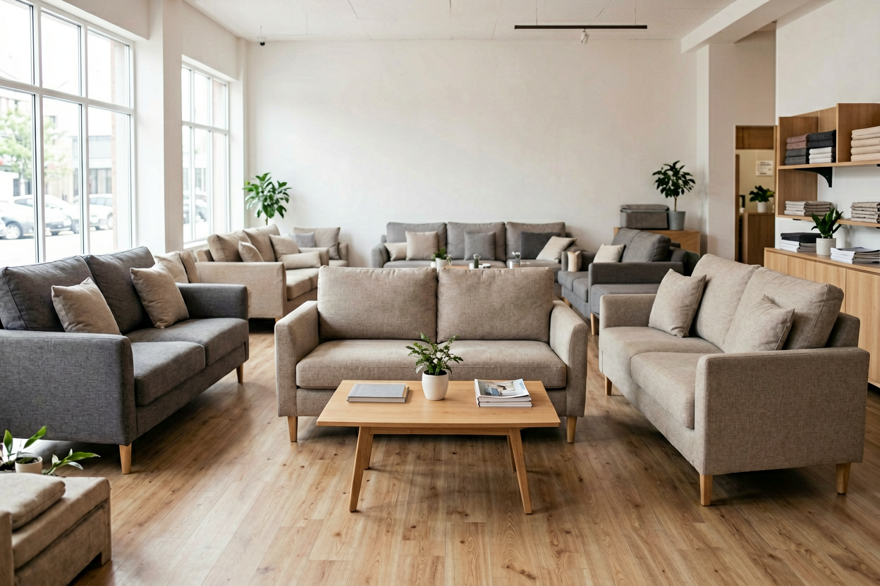independent furniture retailer local customer feedback