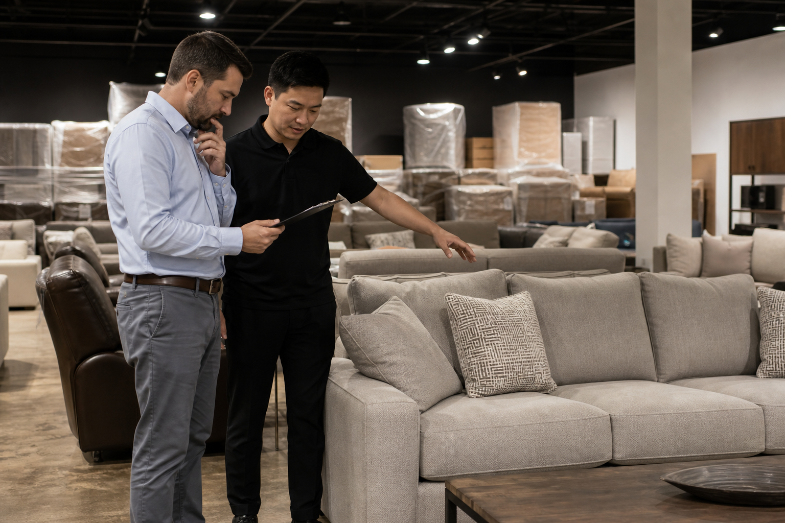 StarbornHub local customer feedback sofa sourcing