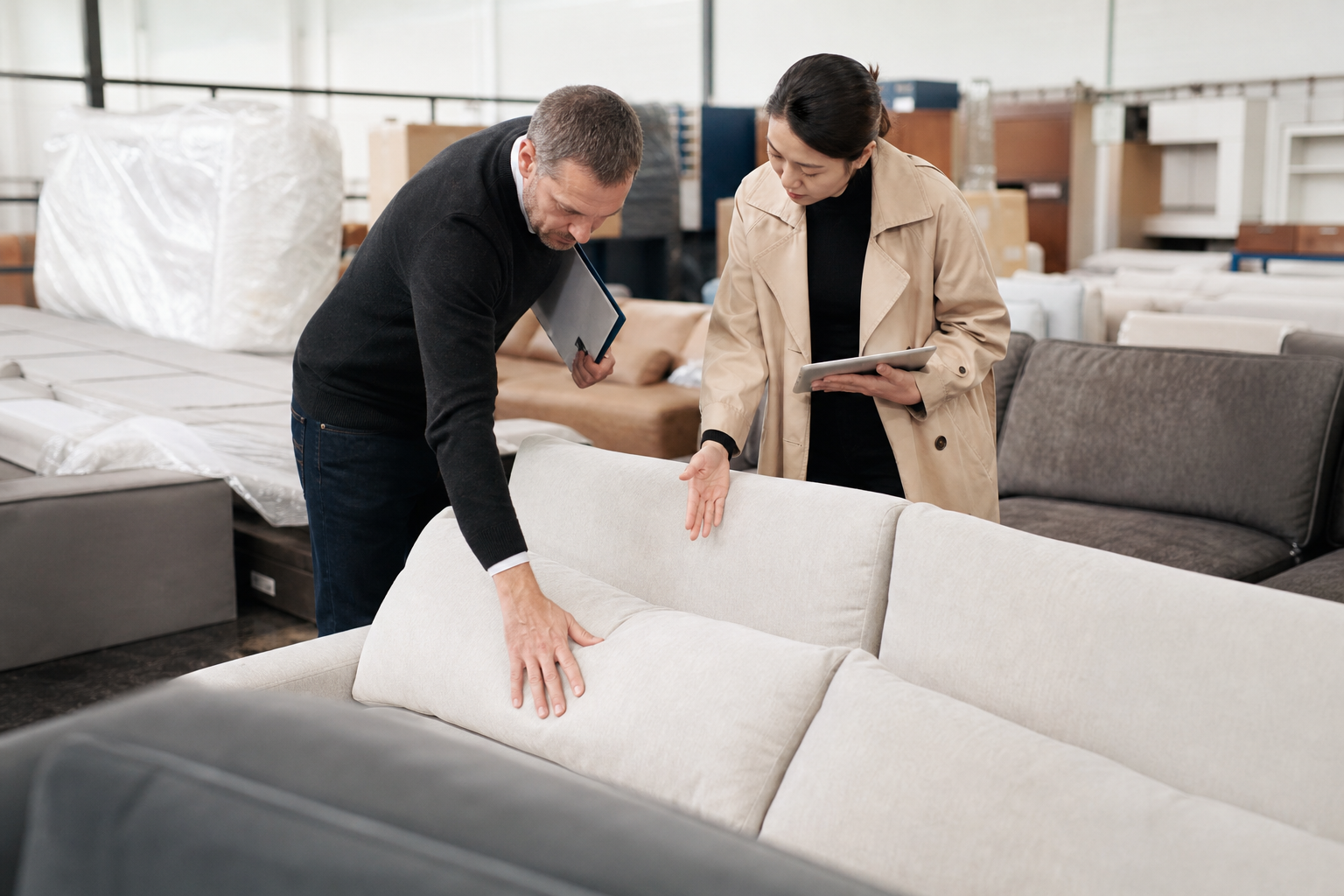 StarbornHub local customer feedback sofa sourcing