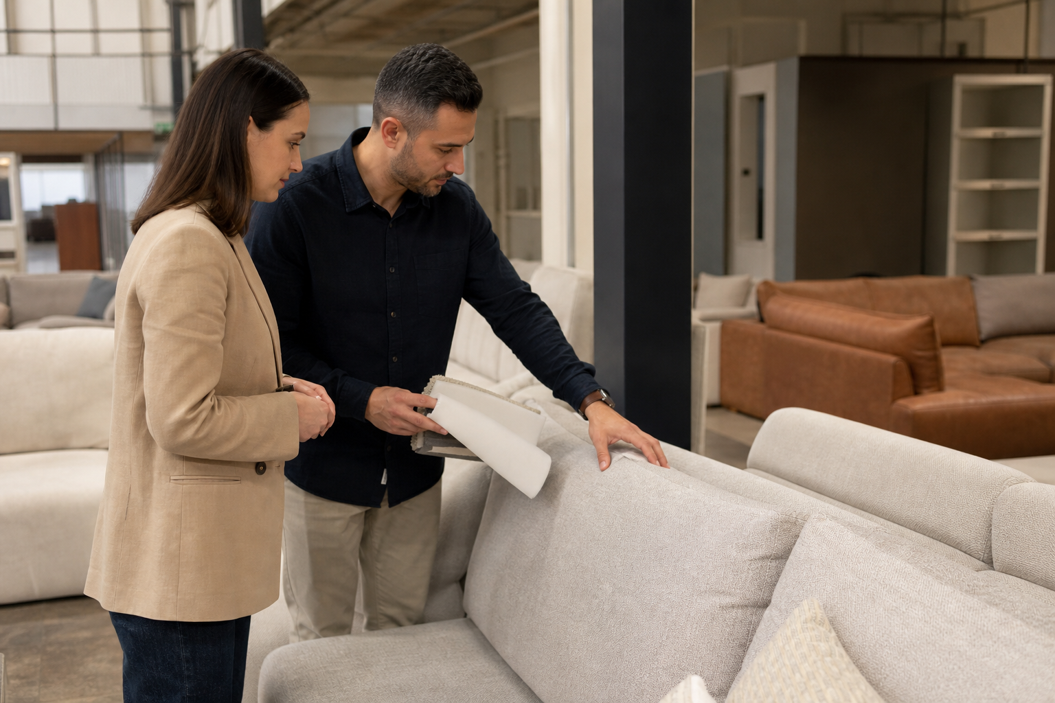 independent furniture retailer local customer feedback