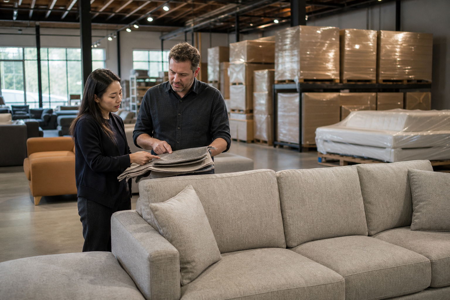 StarbornHub local customer feedback sofa sourcing
