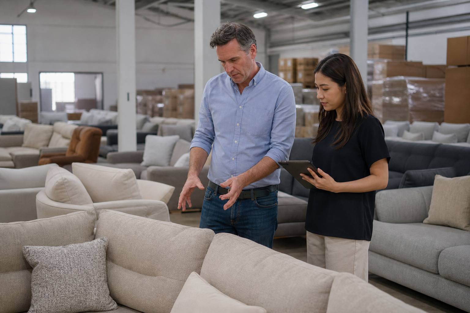 StarbornHub local customer feedback sofa sourcing