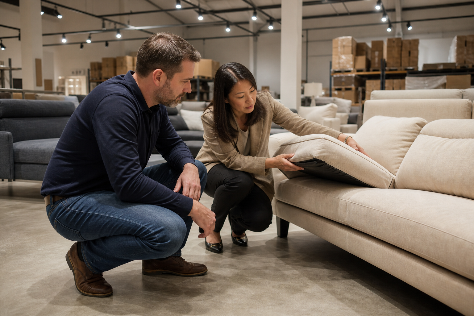 independent furniture retailers sofa buying risk