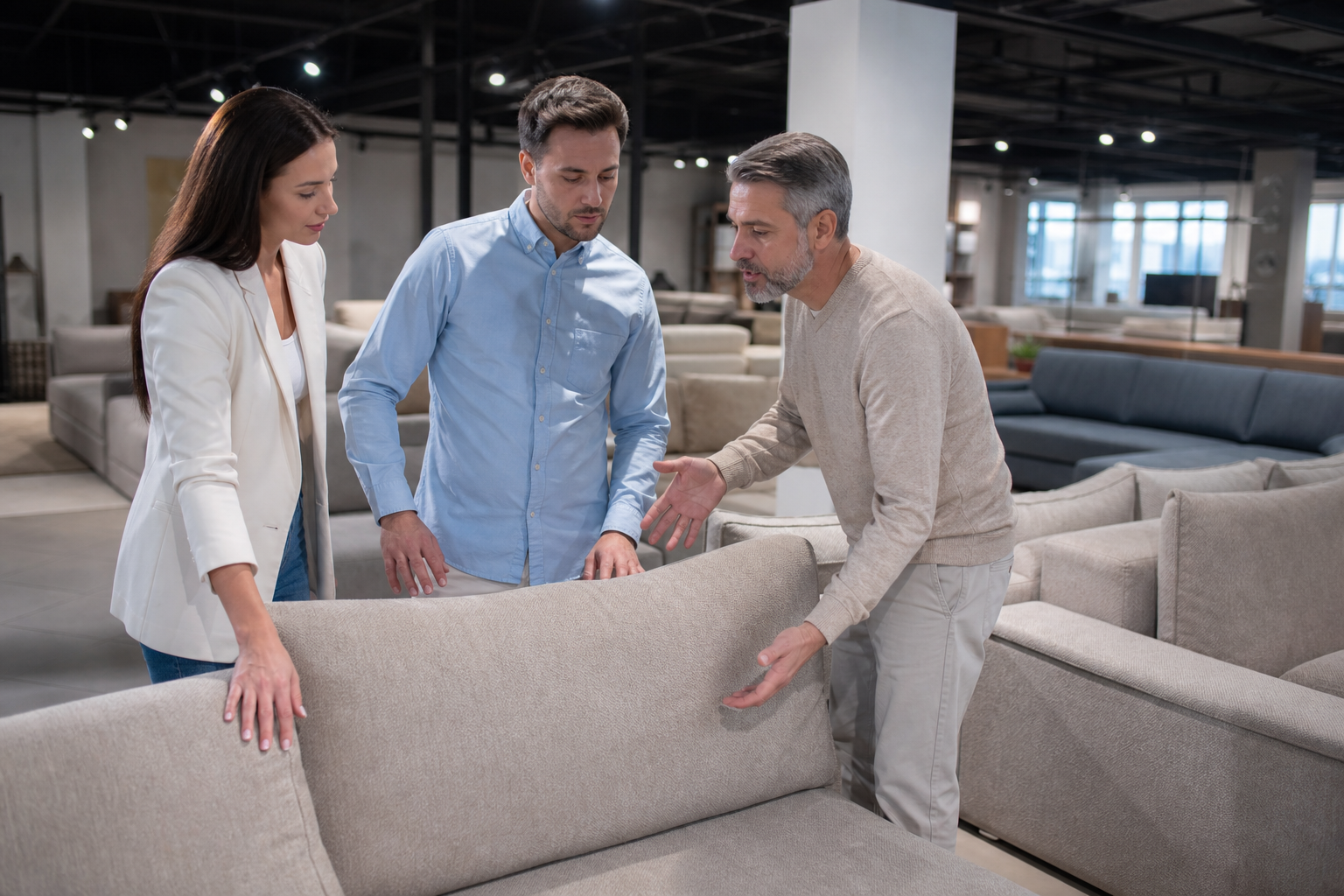 independent furniture retailers sofa buying risk