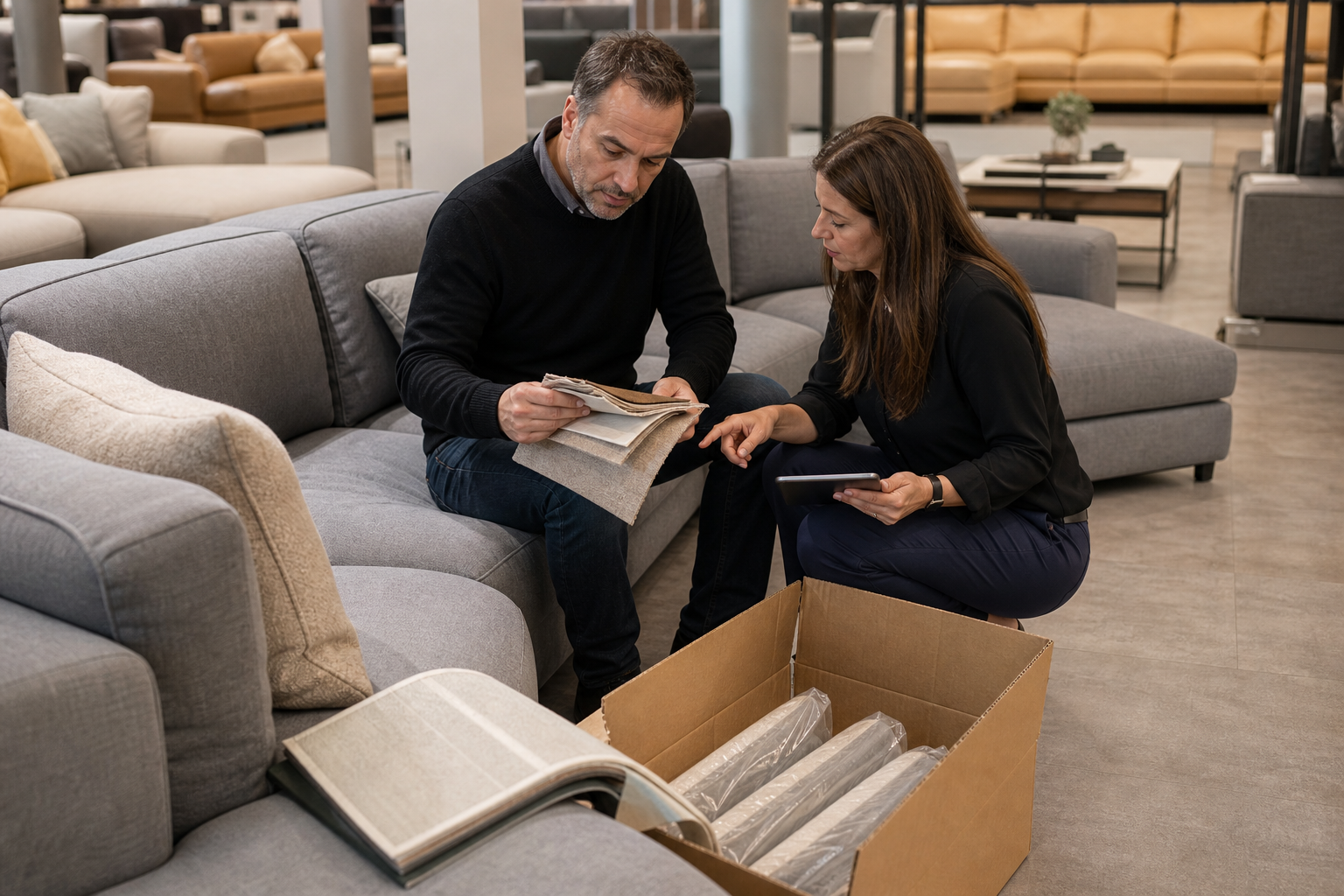 independent furniture retailer local customer feedback
