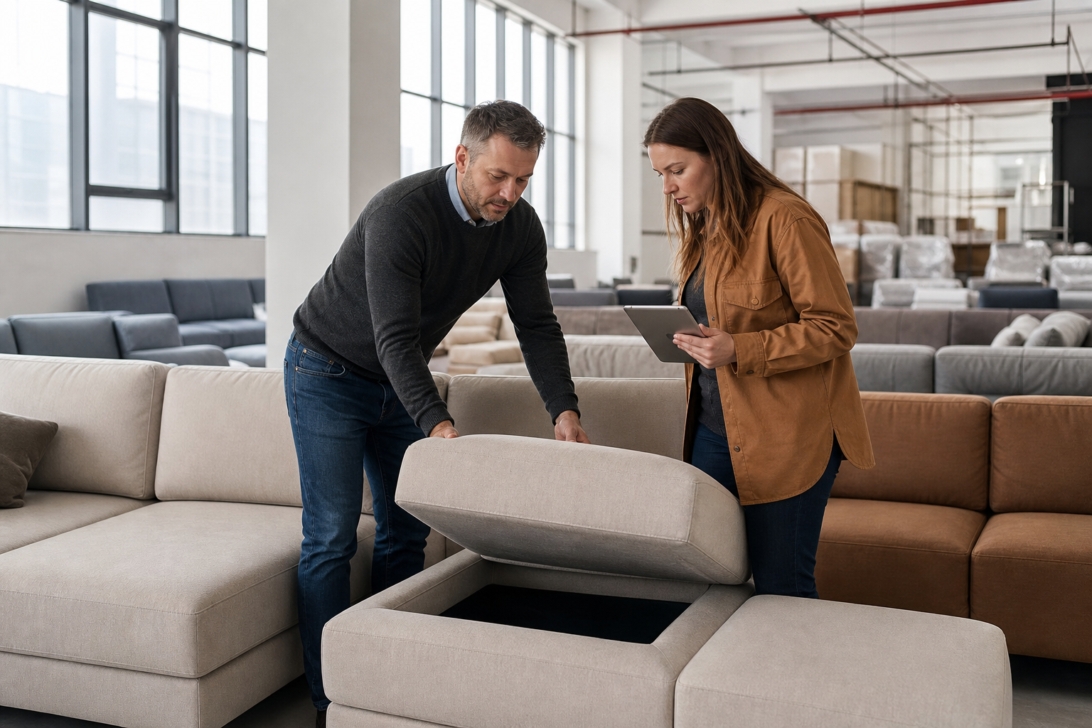 independent furniture retailers sofa buying risk